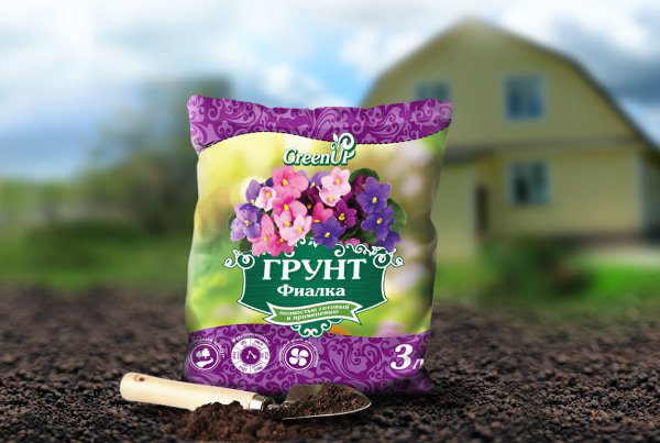 Готовий живильний ґрунт для кімнатної фіалки
